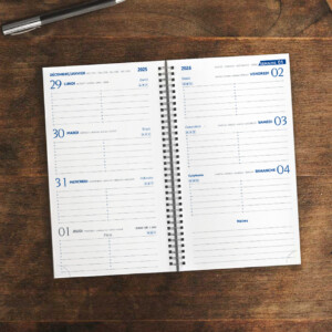 Agenda Spiralé format A18