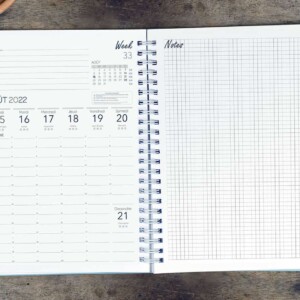 Agenda spiralé A30 « Le Week and Notes »